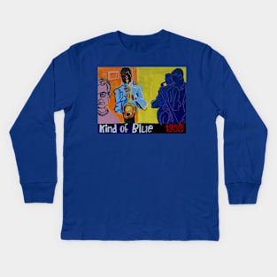 Kind of Blue Kids Long Sleeve T-Shirt